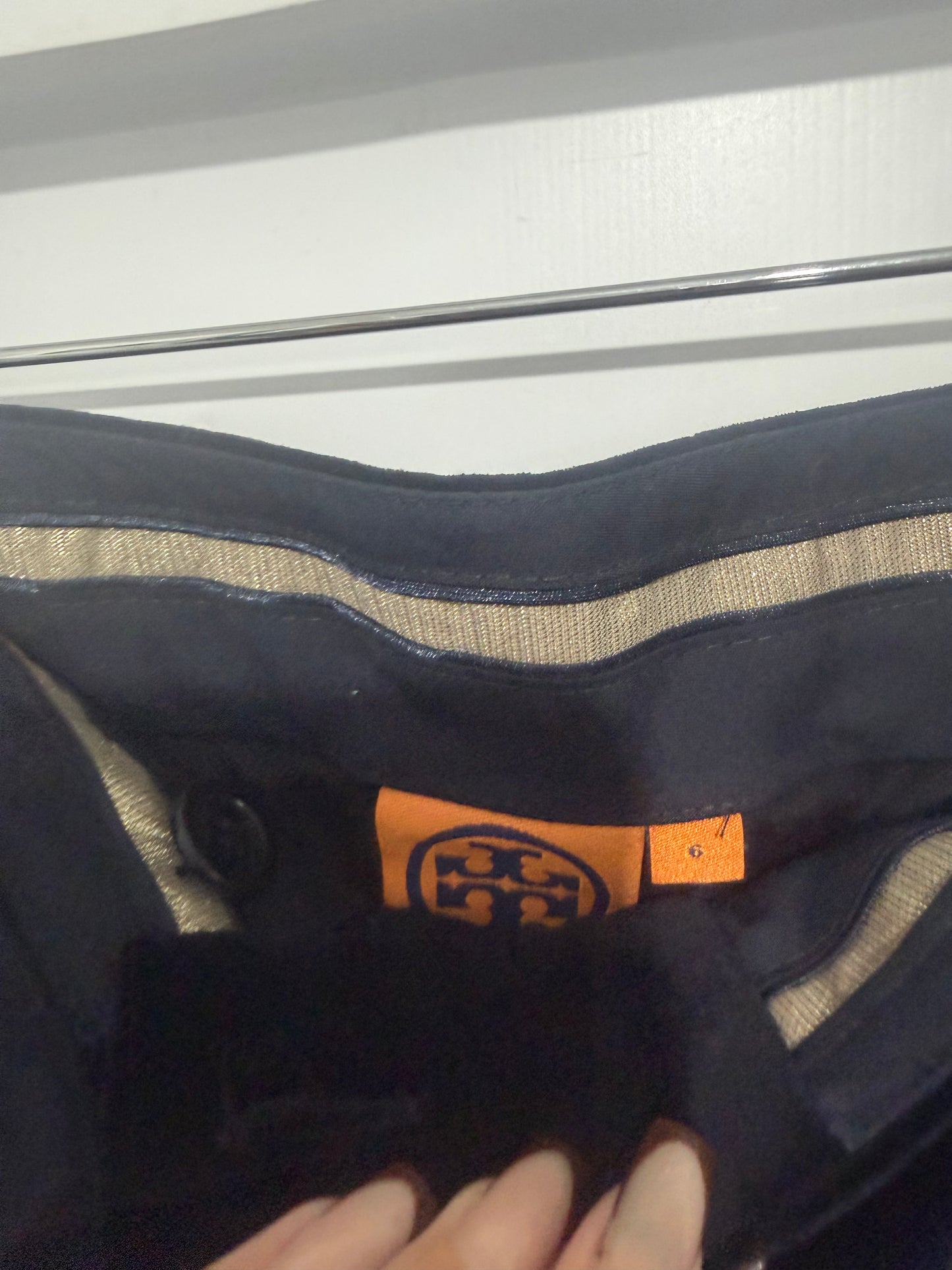 Blue Velvet Tory Burch Trousers, 10