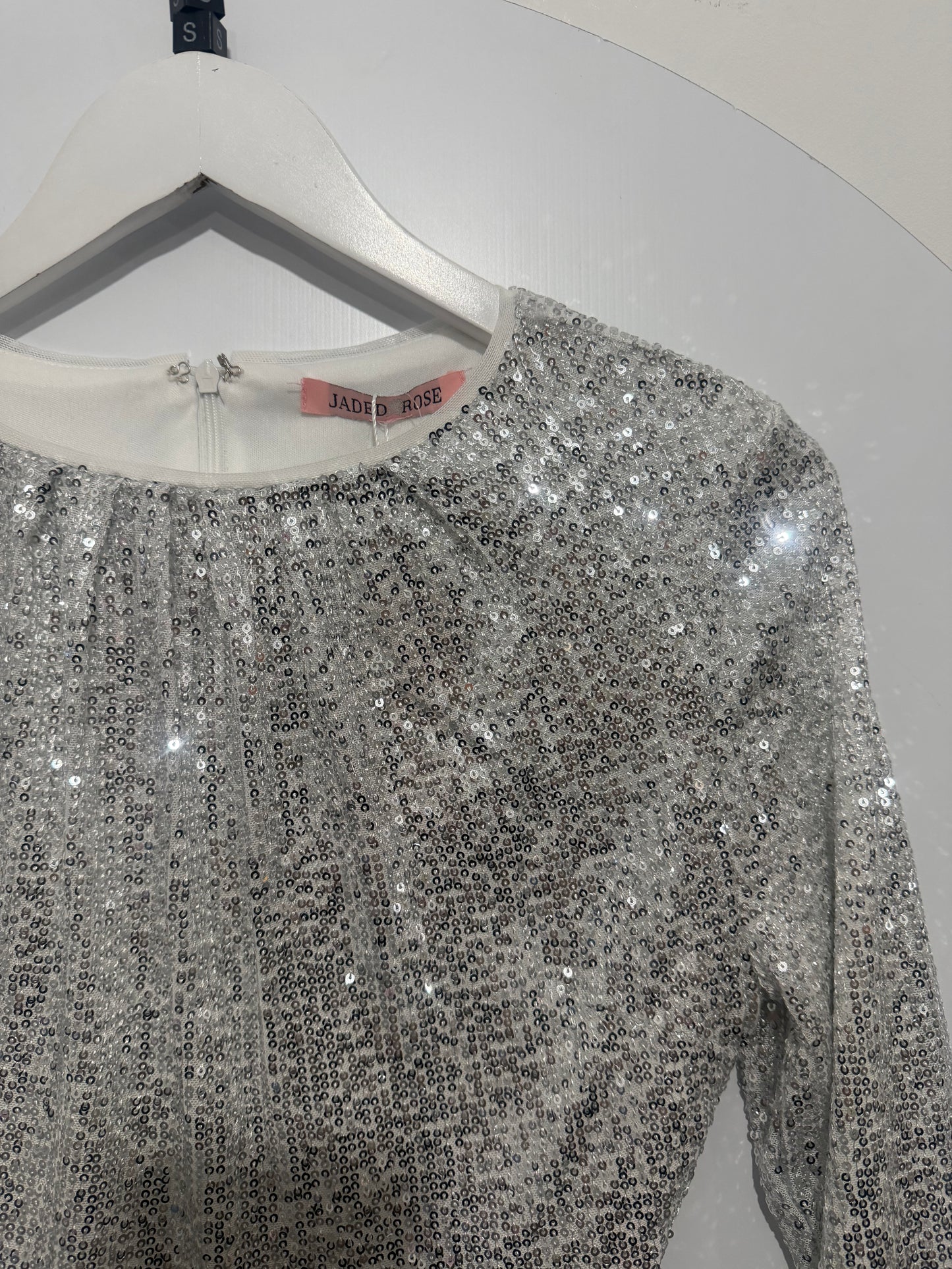 Sparkly Jaded Rose Dress, Small