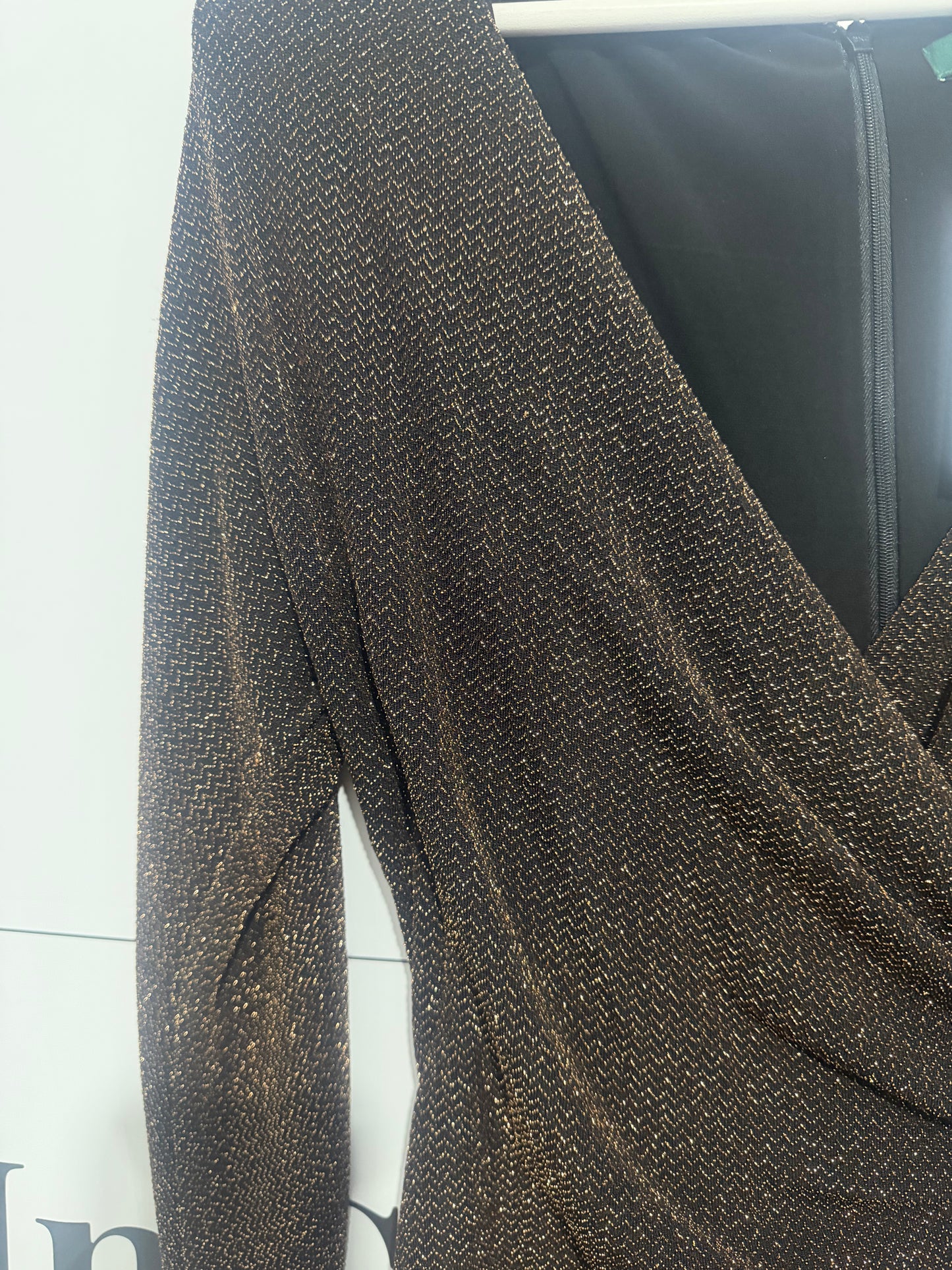 Gold Lauren by Ralph Lauren Dress, Size UK 8-10