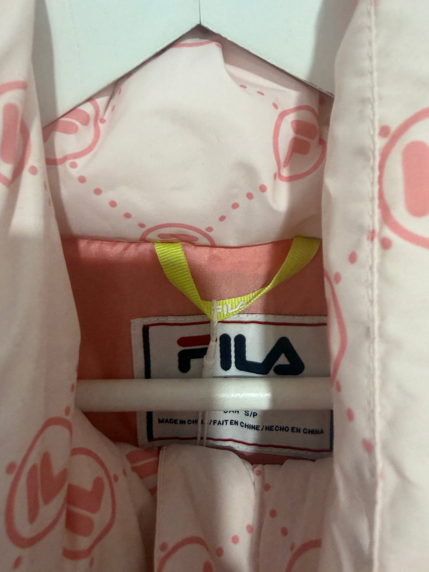 Pink Fila Puffer Coat, 10