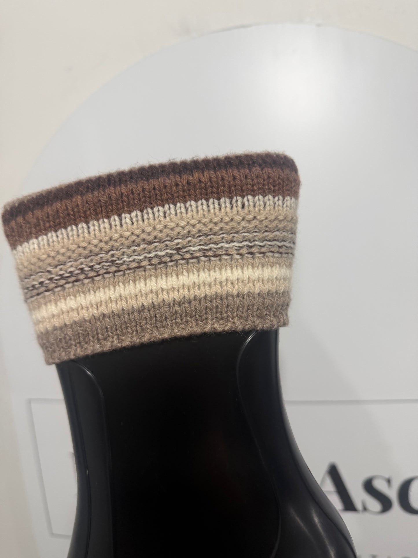 Brand New Chloé Knit Rain Boots, Size 41