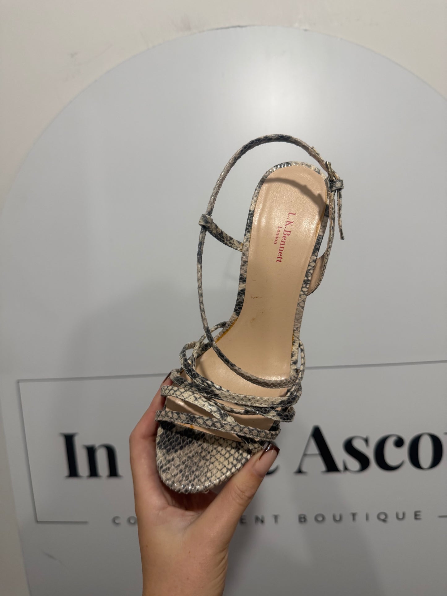 Snake LK BENNETT Heels, Size 5