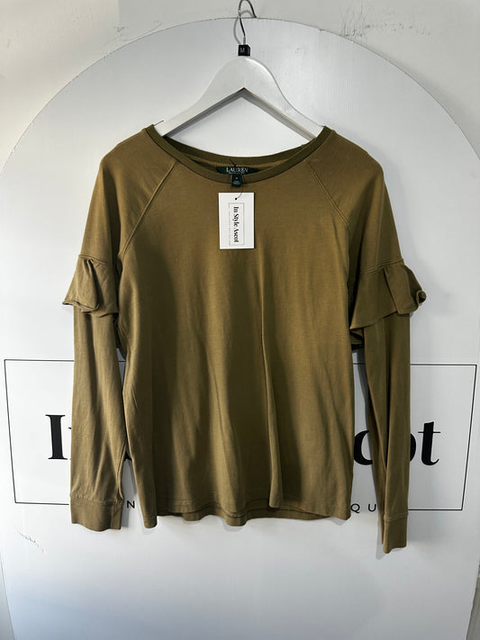 Khaki Ralph Lauren Sweater, Medium