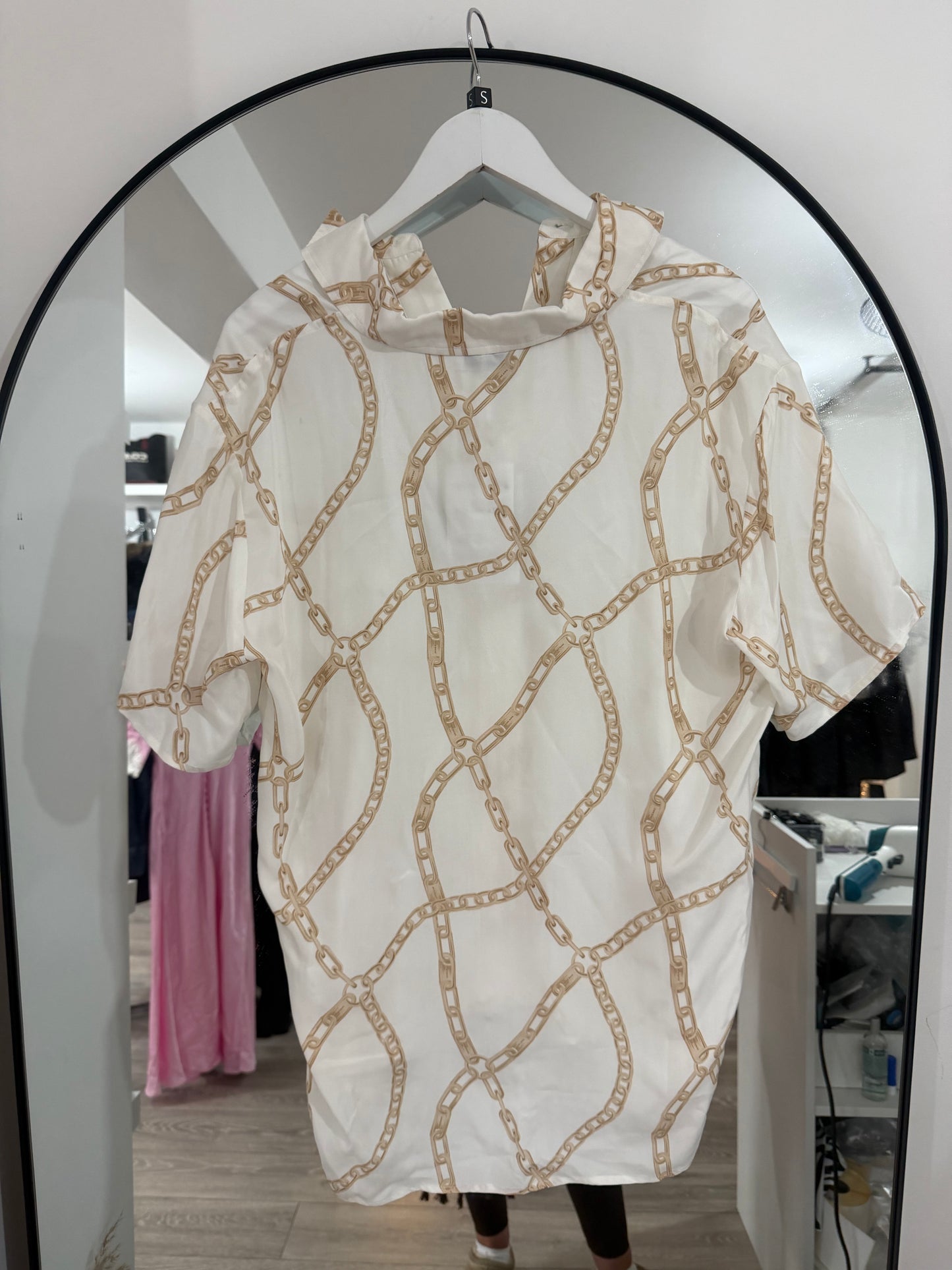 Chain Anine Bing Blouse, Size XS