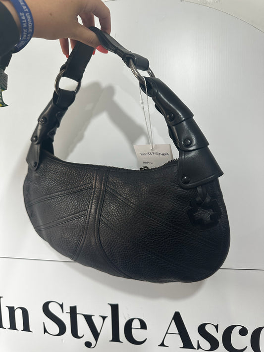 Black Bally Shoulder Bag, Vintage
