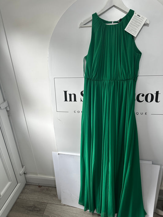 Green Badgley Mischka Ballgown, Size 10