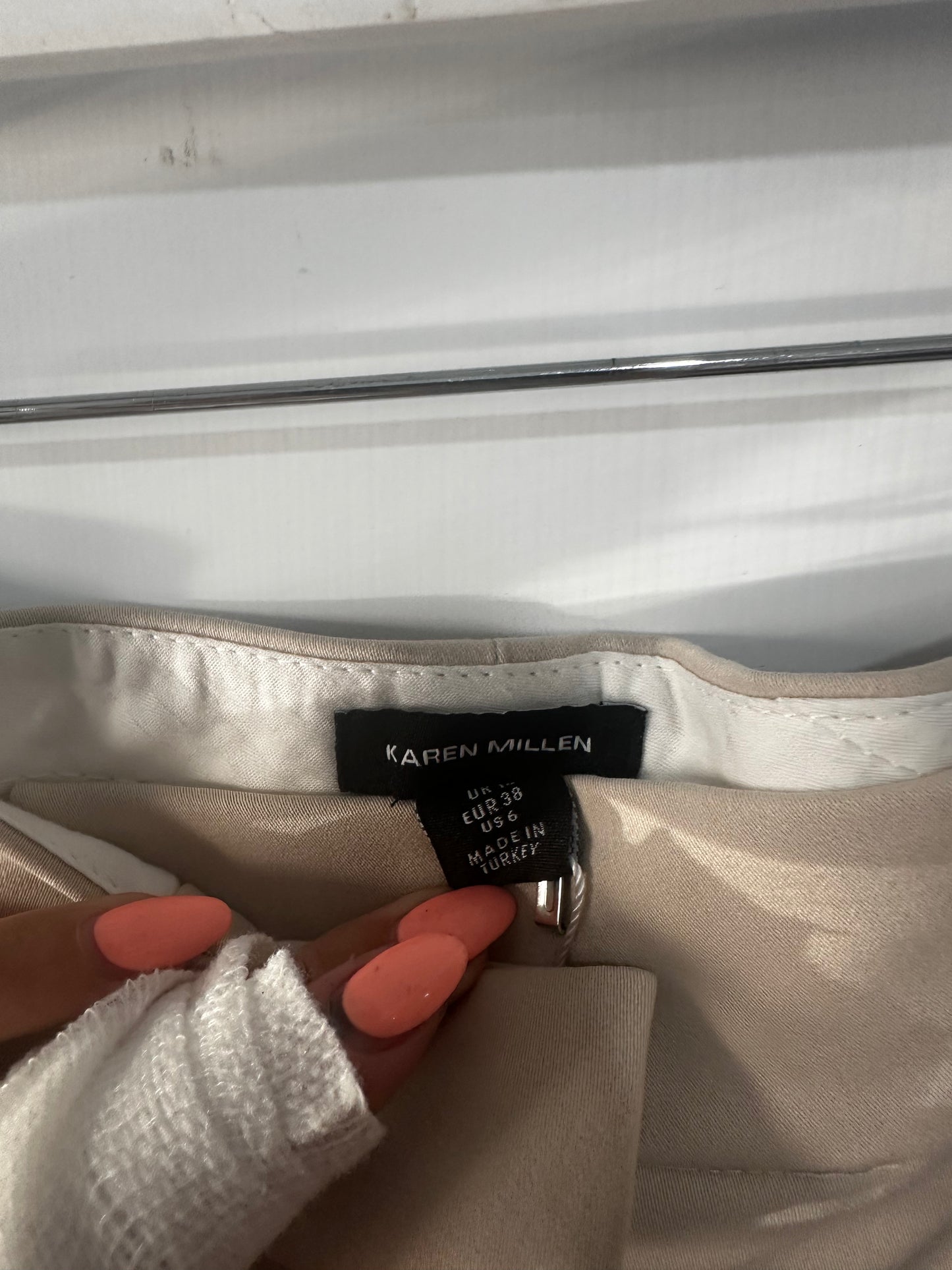 Beige Karen Millen Trousers, Medium