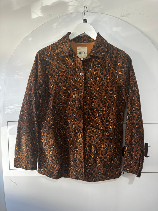 Leopard Sezane Jacket, XS