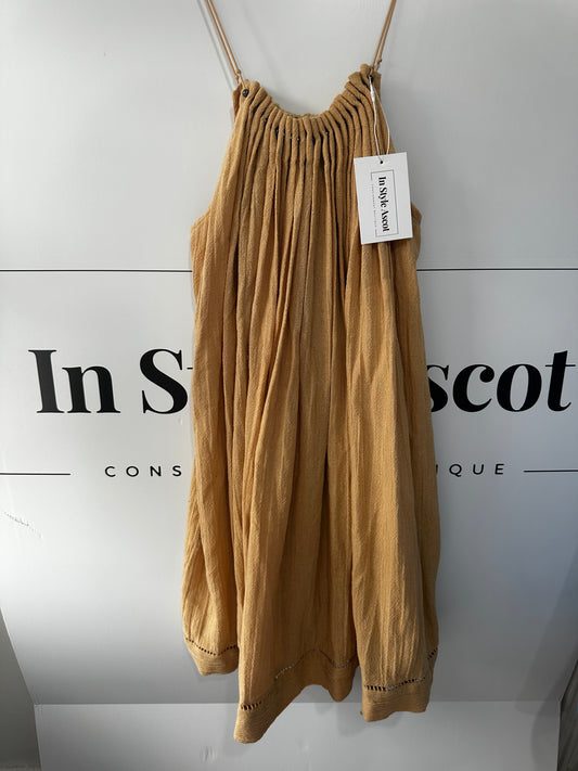Beige Scarlett Poppies Dress, Size M