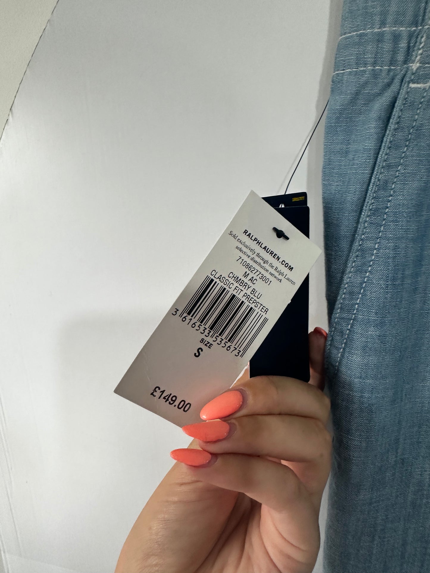 Blue Ralph Lauren Trousers, Small