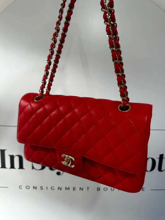 Red Chanel Handbag