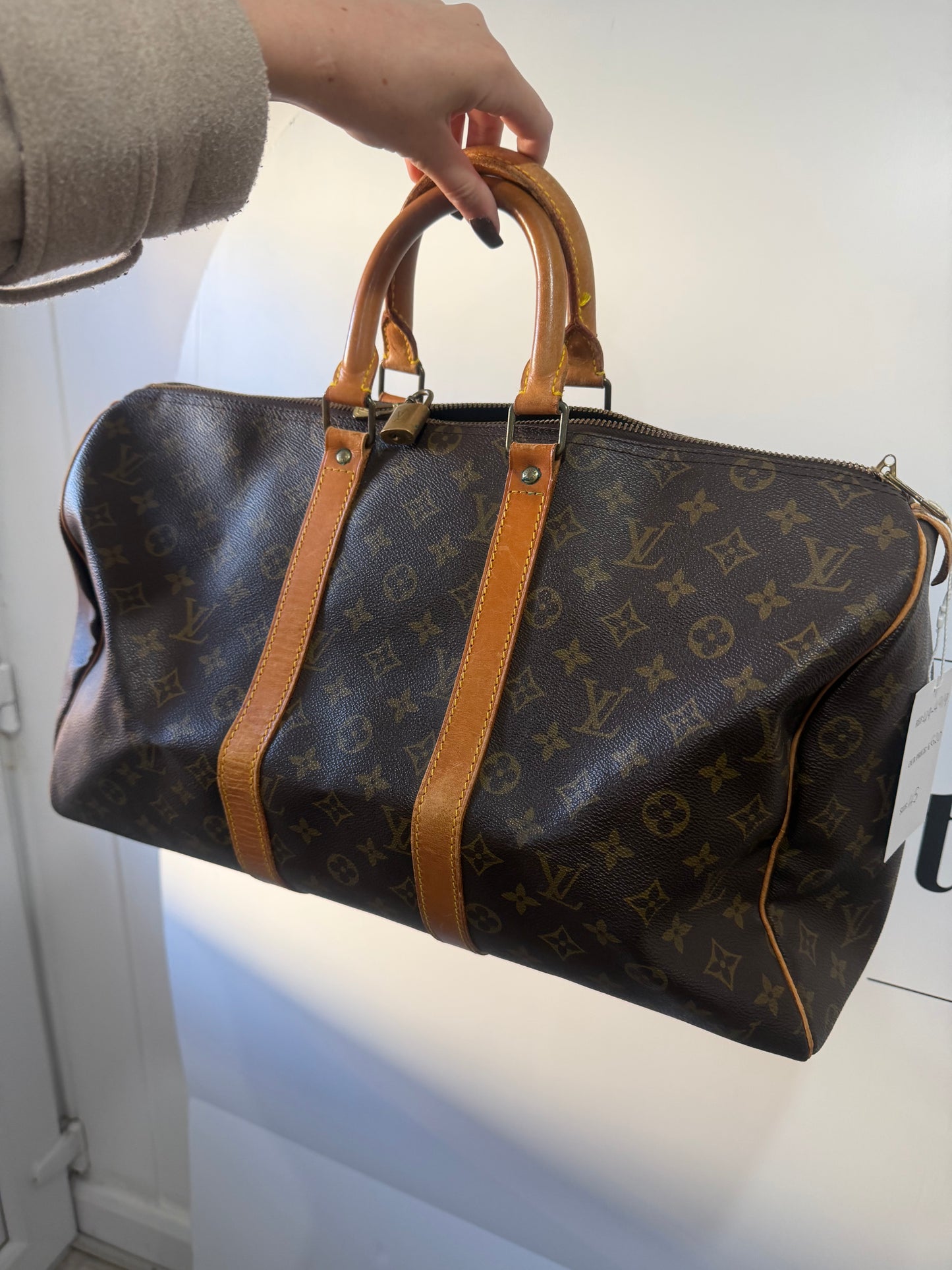Monogram Louis Vuitton Holdall Keepall, 45