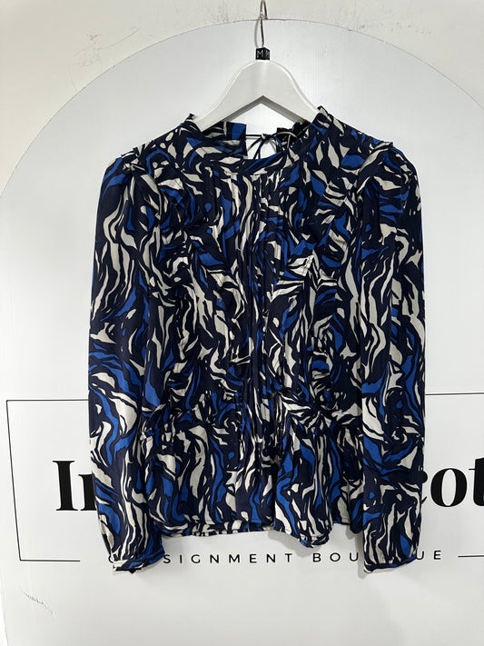 Blue/white Isabel Marant Top, Size S/M