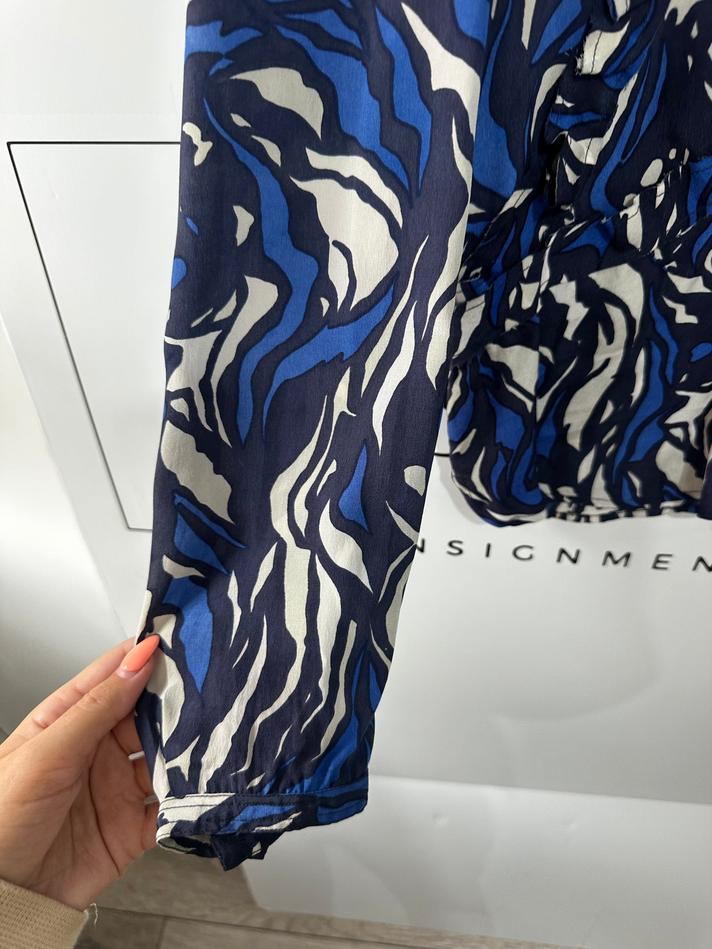 Blue/white Isabel Marant Top, Size S/M