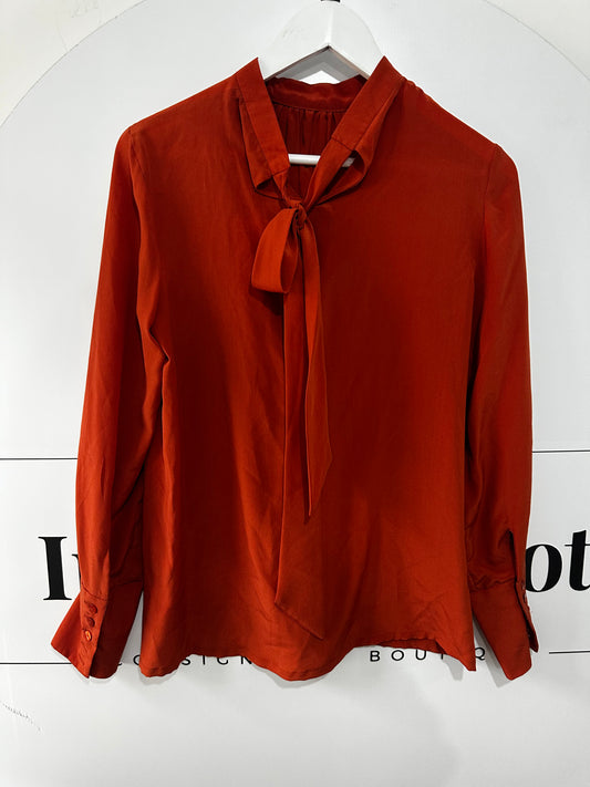 Orange net-a-porter Top, Size 16
