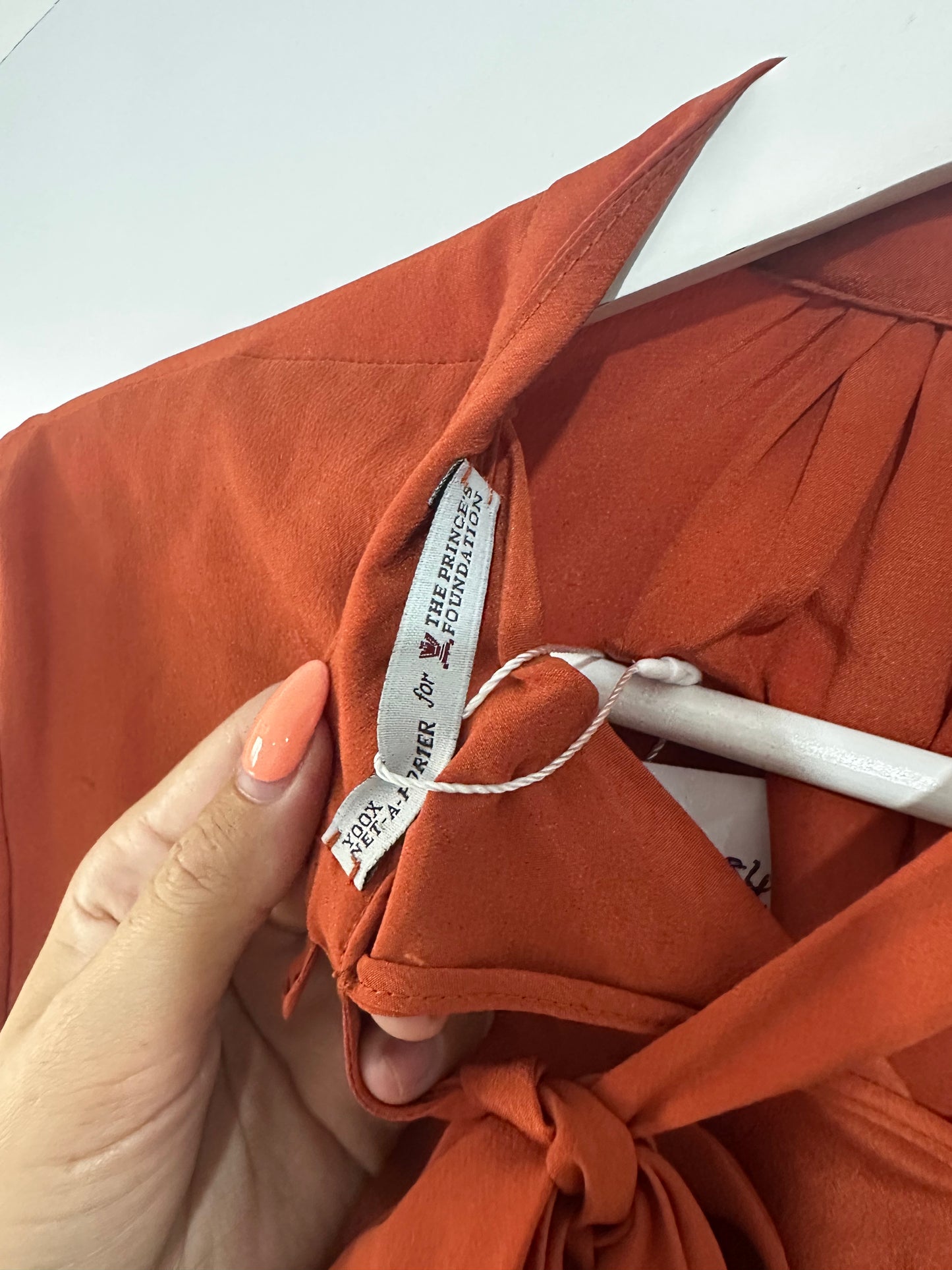 Orange net-a-porter Top, Size 16
