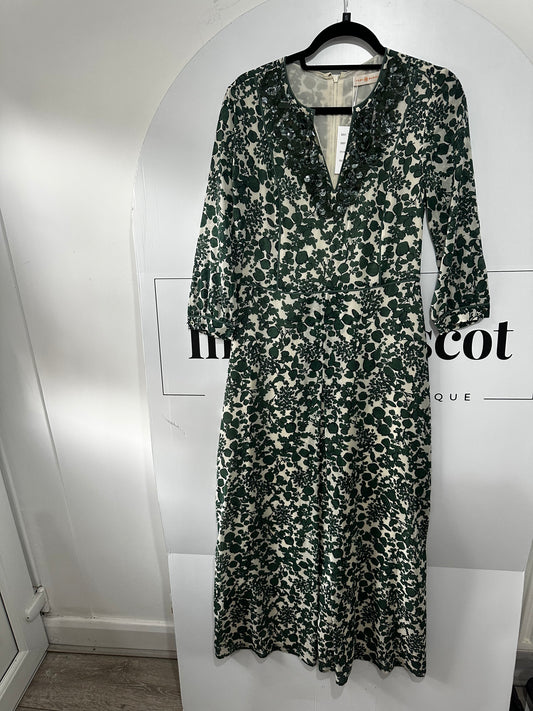 Green & White Tory Burch Dress, Size S
