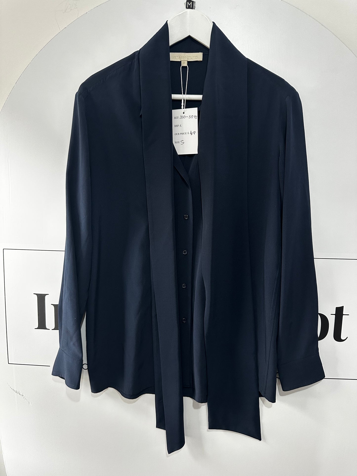 Navy Vanessabruno Jacket, Size 6