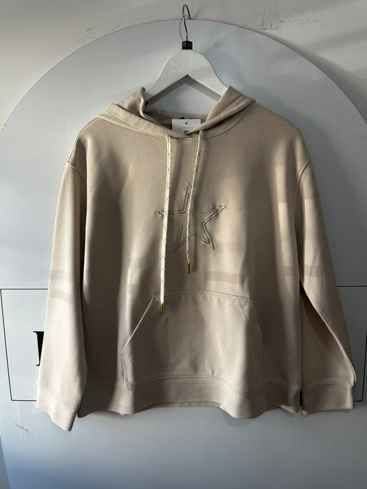 Beige Star Saint + Sofia Hoodie