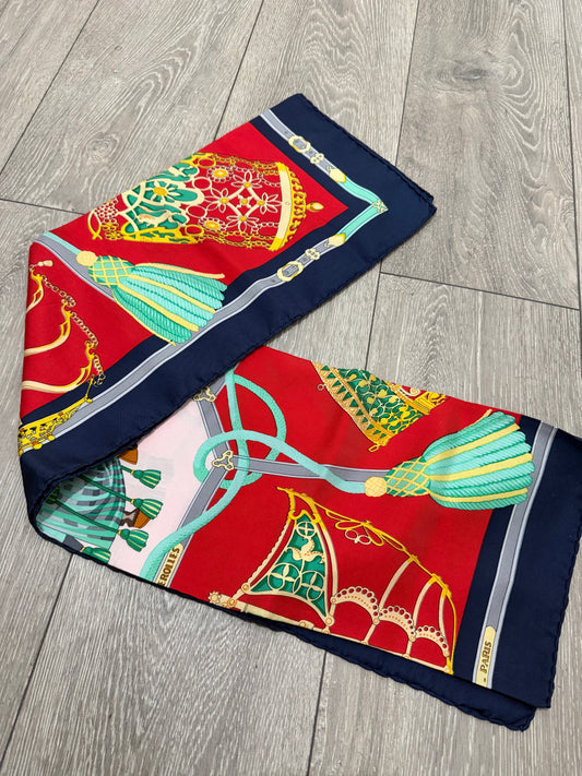 Les Muserolles Hermes Silk Scarf