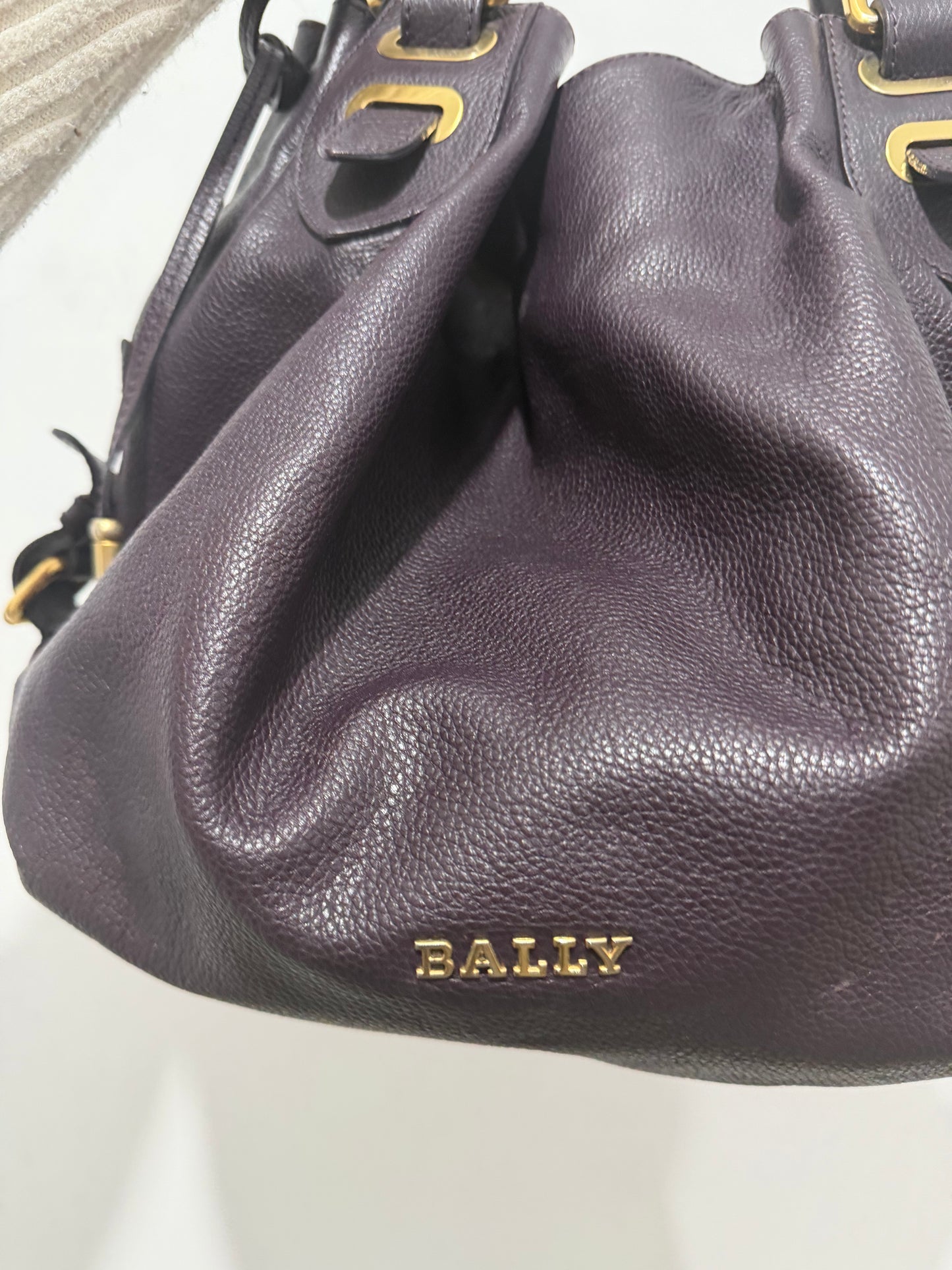 Purple/Aubergine Bally Handbag