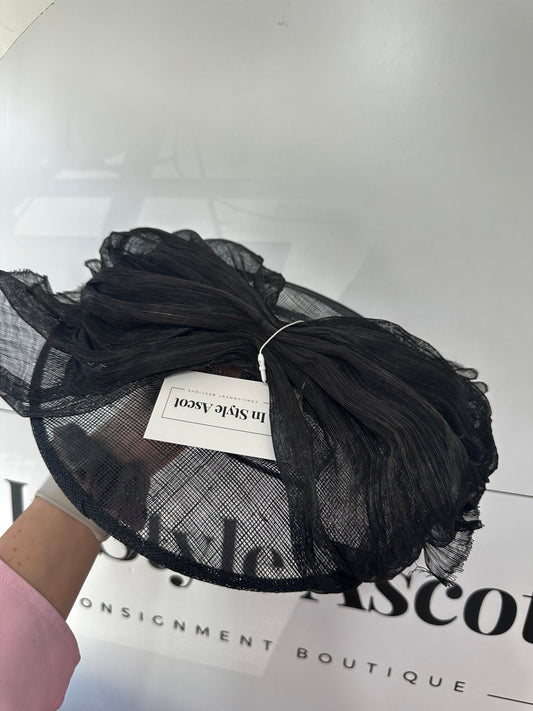 Black  Bespoke Hat