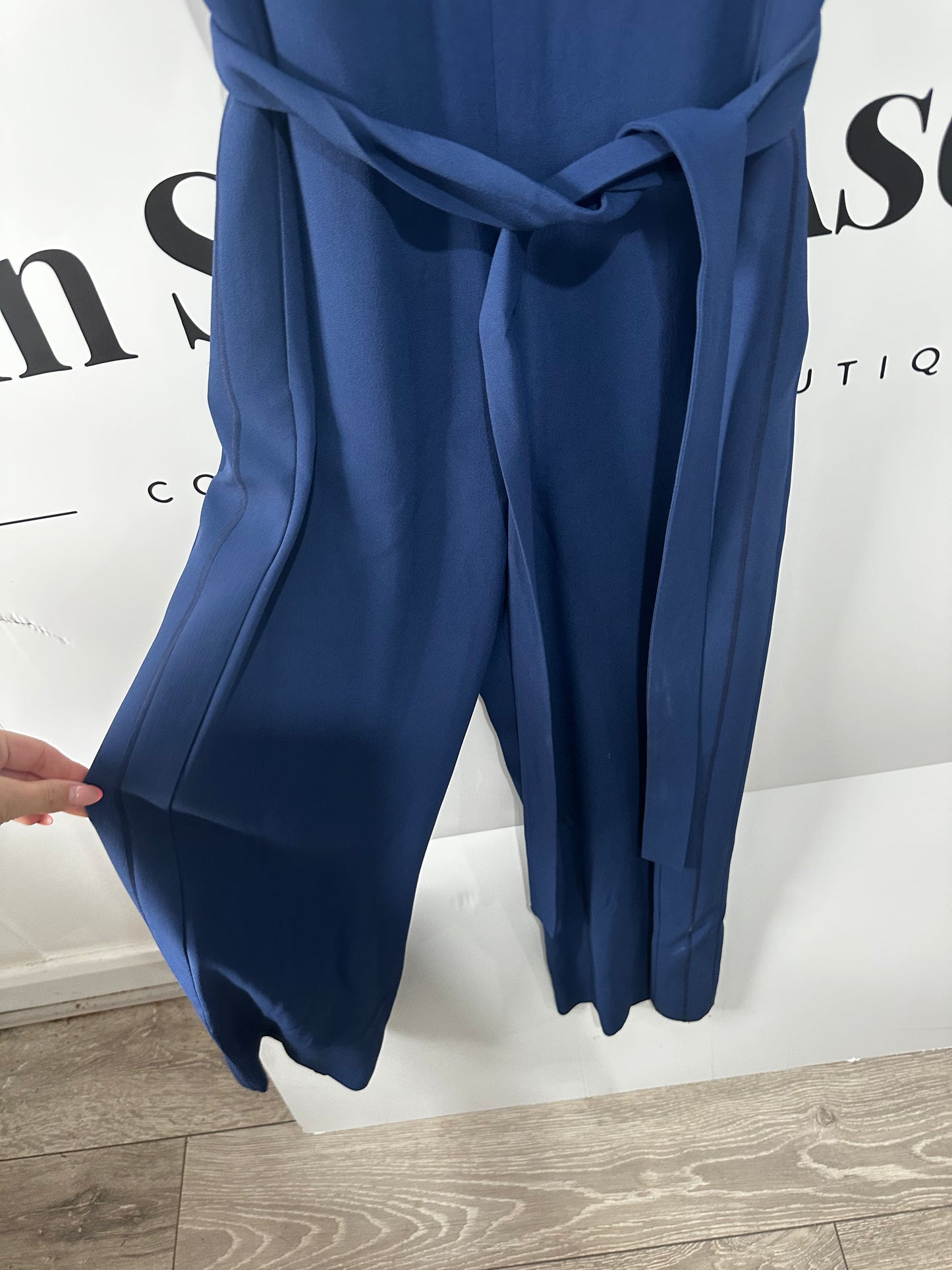 Navy BOSS Jumpsuit, Size 6