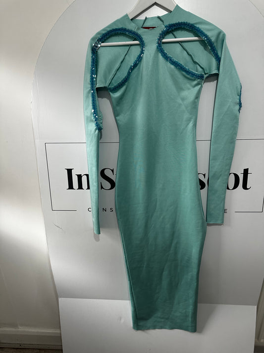 Blue Coucou Dress, Size XS