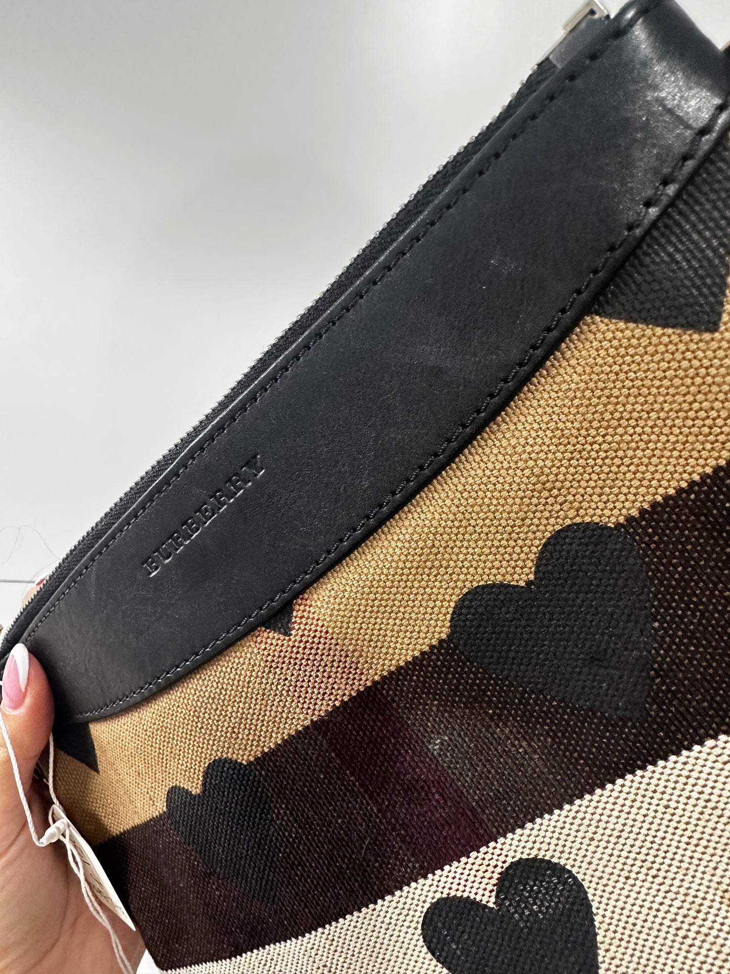Patterned Burberry Crossbody Bag