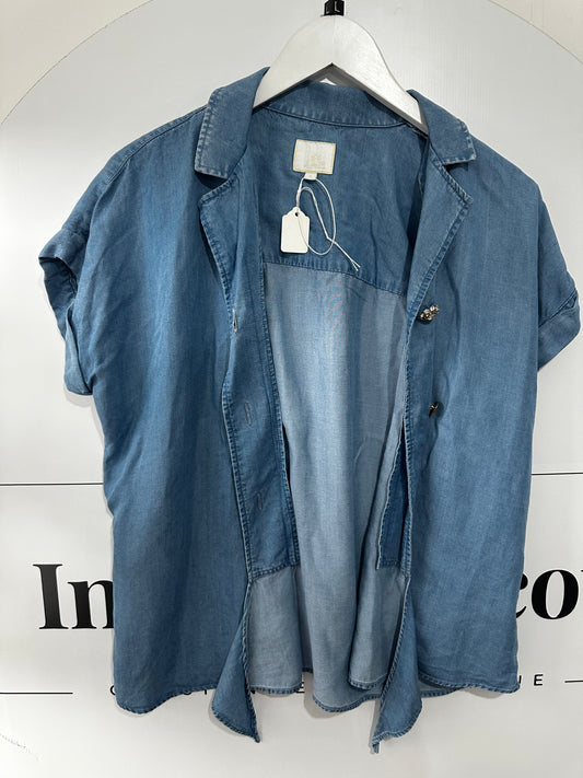 Blue La Martina Shirt, Size UK 8