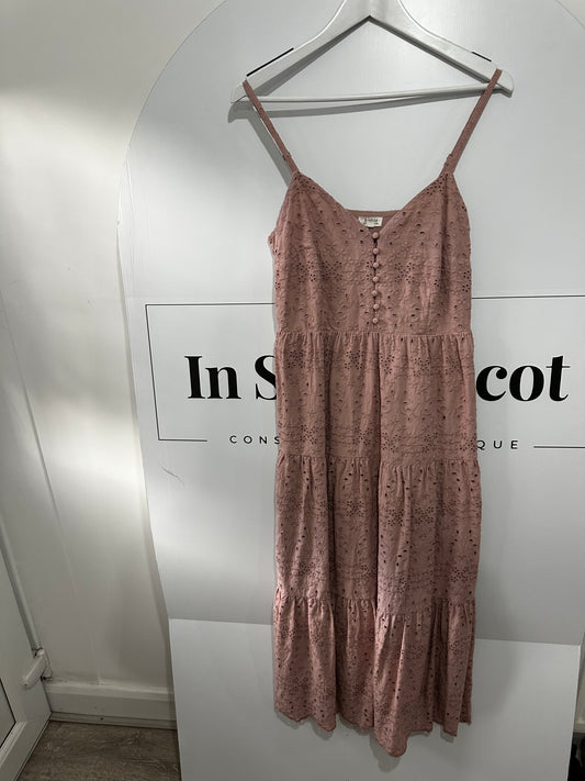Dusky Pink Newbie Dress, Size S