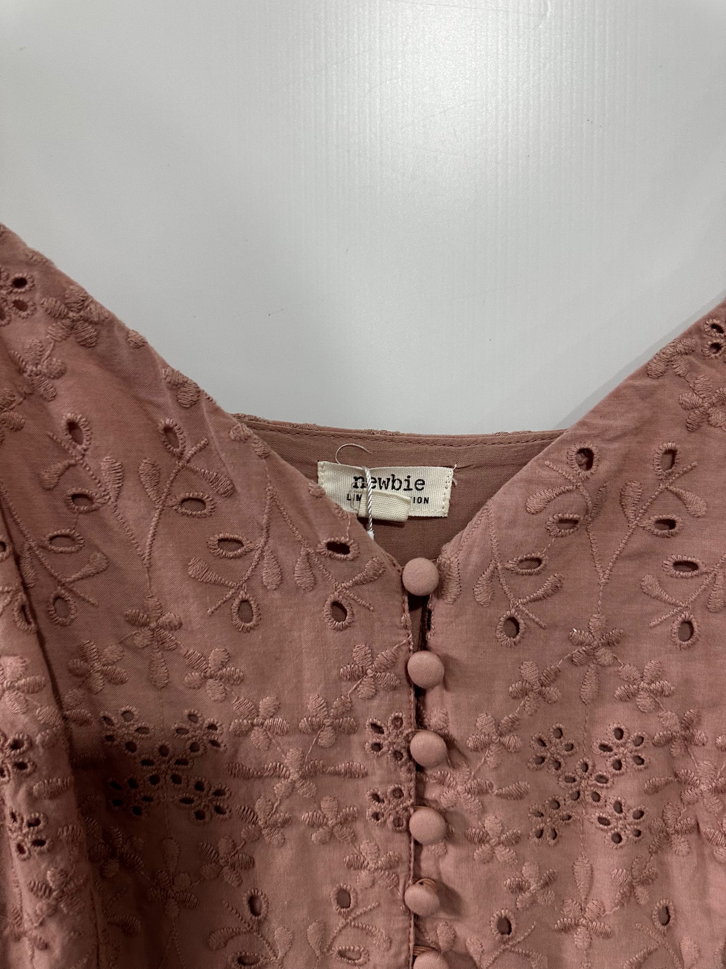 Dusky Pink Newbie Dress, Size S